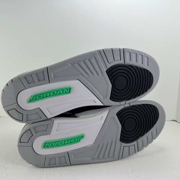 Nike Air Jordan 3 Retro Black Green Glow Grey CT8532-031 Men’s Size 11 - Picture 13 of 13